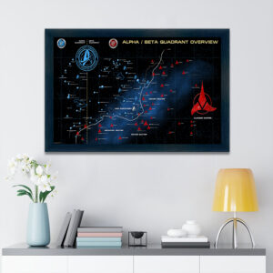 Star Trek Rectangle Canvas With Inner Frame - TMTHU6681