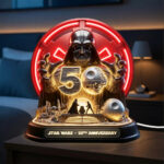 Star Wars 50th Anniversary 2026 Custom Shape Acrylic Light Box – TMTHU6753