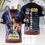Star Wars 50th Anniversary 2027 3D Apparel – TMTHU6733