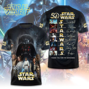 Star Wars 50th Anniversary 3D Apparel - TMTHU6844