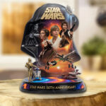 Star Wars 50th Anniversary Custom Shape Acrylic Plaque – TMTHU6673
