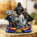Star Wars 50th Anniversary Custom Shape Acrylic Plaque – TMTHU7010