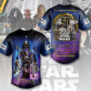 Star Wars 50th Anniversary Baseball Jersey - TMTHU7104