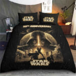 Star Wars 50th Anniversary 3-Piece Duvet Bedding Set – TMTHU6617