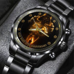 Star Wars 50th Anniversary Black Stainless Steel Watch – TMTHU6789