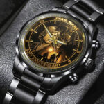 Star Wars 50th Anniversary Black Stainless Steel Watch – TMTHU6850