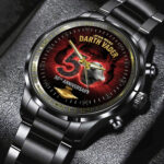 Star Wars 50th Anniversary Black Stainless Steel Watch – TMTHU6851