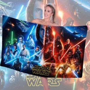 Star Wars Rectangle Beach Towel - TMTHU6301