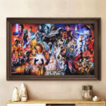 Star Wars Rectangle Canvas With Inner Frame – TMTHU6190