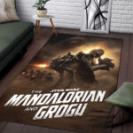 Star Wars: The Mandalorian and Grogu Rectangular Rug – TMTHU6845