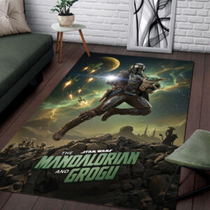 Star Wars: The Mandalorian and Grogu Rectangular Rug - TMTHU6950