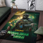Star Wars: The Mandalorian and Grogu Rectangular Rug – TMTHU6951