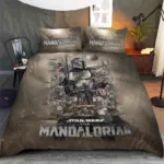 Star Wars x Mandalorian 3-Piece Duvet Bedding Set – TMTHU7106