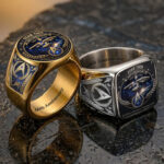 Star Trek 60th Anniversary 3D Engraved Ring – TANTN23246