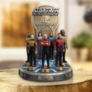 Star Trek: The Next Generation Custom Shape Acrylic Plaque - TMTHU6723