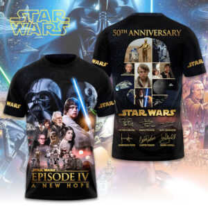 Star Wars 50th Anniversary 3D Apparel - TMTHU7114