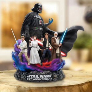 Star Wars 50th Anniversary Custom Shape Acrylic Plaque - TMTHU6319