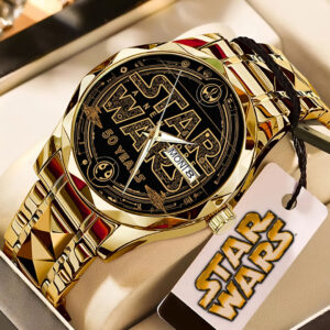 Star Wars 50th Anniversary Alloy Luxury Quartz Watch - GNE7099