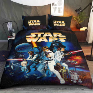 Star Wars 50th Anniversary 3-Piece Duvet Bedding Set - GNE7026