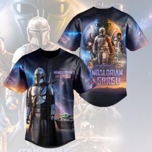 Star Wars: The Mandalorian and Grogu Baseball Jersey - HOATT18423