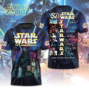 Star Wars 50th Anniversary 3D Apparel - TMTHU5948