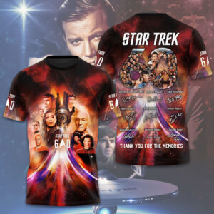 Star Trek 60th Anniversary 3D Apparel - TMTHU6642