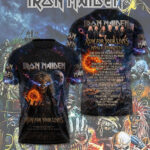 Iron Maiden 2026 World Tour 3D Apparel – TMTHU6646