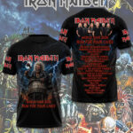 Iron Maiden 2026 World Tour 3D Apparel – TMTHU6647