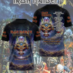 Iron Maiden 2026 World Tour 3D Apparel – TMTHU6664