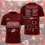 Carolina Hurricanes 2026 Stanley Cup Champions 3D Apparel – TMTHU6912