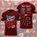 Carolina Hurricanes 2026 Stanley Cup Champions 3D Apparel – TMTHU6936