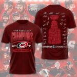 Carolina Hurricanes 2026 Stanley Cup Champions 3D Apparel – TMTHU7057