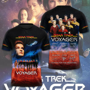 Star Trek Voyager 3D Apparel - TMTHU7081