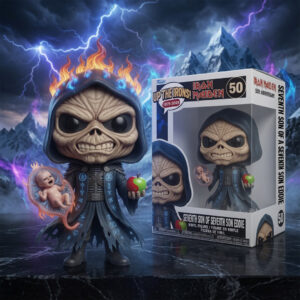 Iron Maiden Seventh Son of a Seventh Son 3D Collectible Vinyl Figure - TANTN23252
