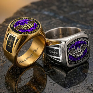 Ozzy Osbourne 3D Engraved Ring - TANTN23262