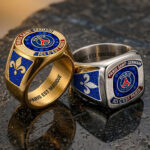 Paris Saint-Germain Champions of Europe 25/26 3D Engraved Ring – TANTN23293