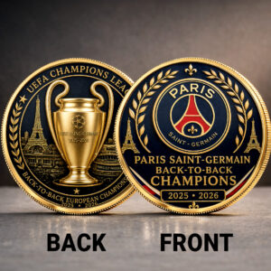 Paris Saint-Germain Champions of Europe 25/26 Commemorative Coin - TANTN23296