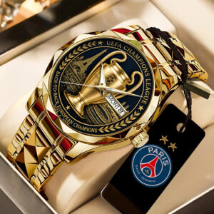 Paris Saint-Germain Champions of Europe 25/26 Alloy Luxury Quartz Watch - TANTN23299