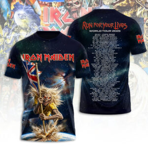 Iron Maiden Tour 2026 3D Apparel - TANTN23317