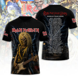Iron Maiden Tour 2026 3D Apparel - TANTN23319
