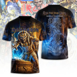 Iron Maiden Tour 2026 3D Apparel - TANTN23320