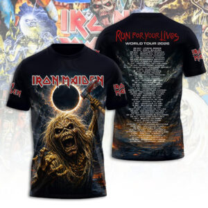 Iron Maiden Tour 2026 3D Apparel - TANTN23321