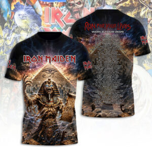 Iron Maiden Tour 2026 3D Apparel - TANTN23322