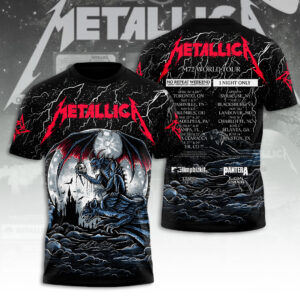 Metallica Tour 2026 3D Apparel - TANTN23368
