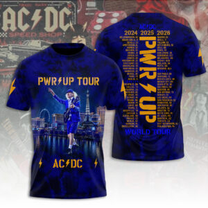 AC/DC World Tour 2026 3D Apparel - TANTN23378