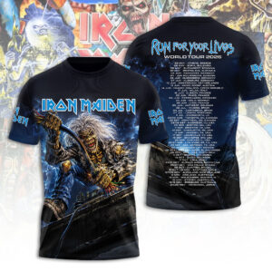 Iron Maiden Tour 2026 3D Apparel - TANTN23384