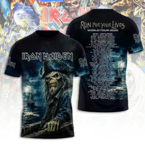 Iron Maiden Tour 2026 3D Apparel - TANTN23385