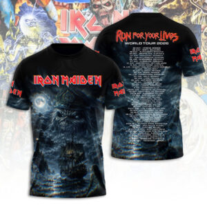 Iron Maiden Tour 2026 3D Apparel - TANTN23386