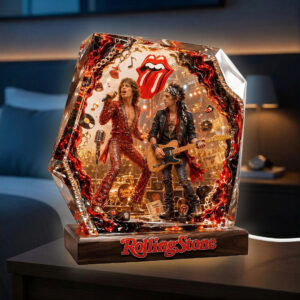 The Rolling Stones Custom Shape Acrylic Light Box - TANTN23455