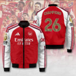Arsenal FC Premier League Champions 25/26 3D Bomber Jacket – TANTN23495